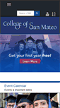 Mobile Screenshot of collegeofsanmateo.edu